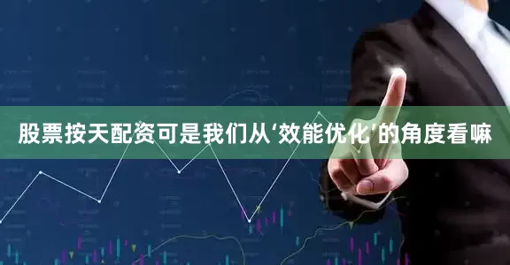 股票按天配资可是我们从‘效能优化’的角度看嘛